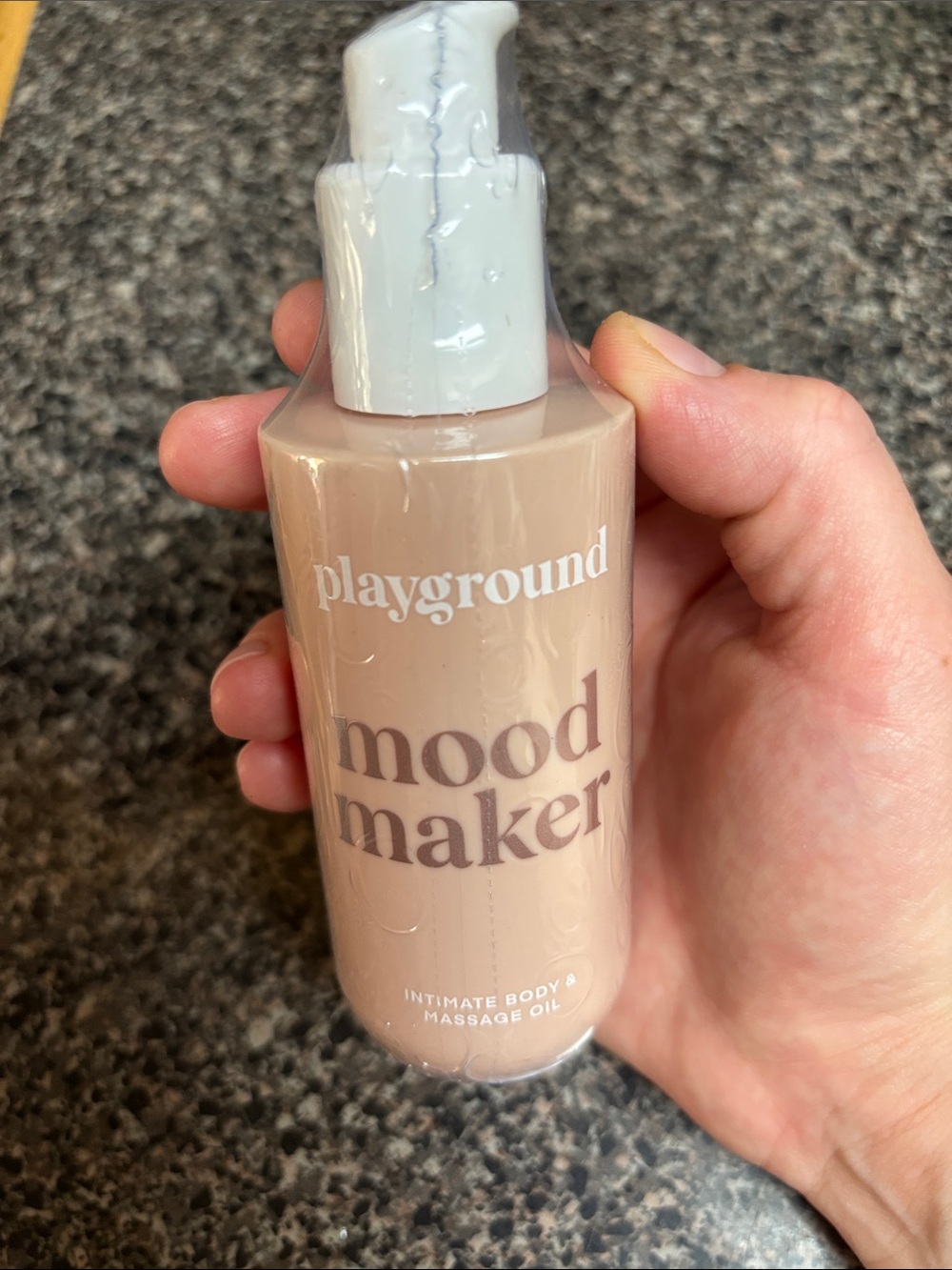 Playground Mood Maker Intimate Body & Massage Oil — Beige
